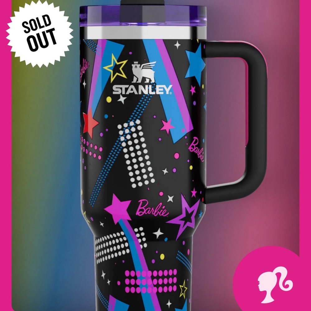 Barbie Stanley 40 oz Rockers - Picture 1 of 5